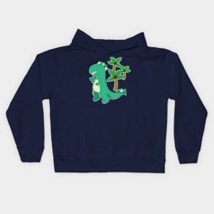 T-Rex in the Wild Kids Hoodie